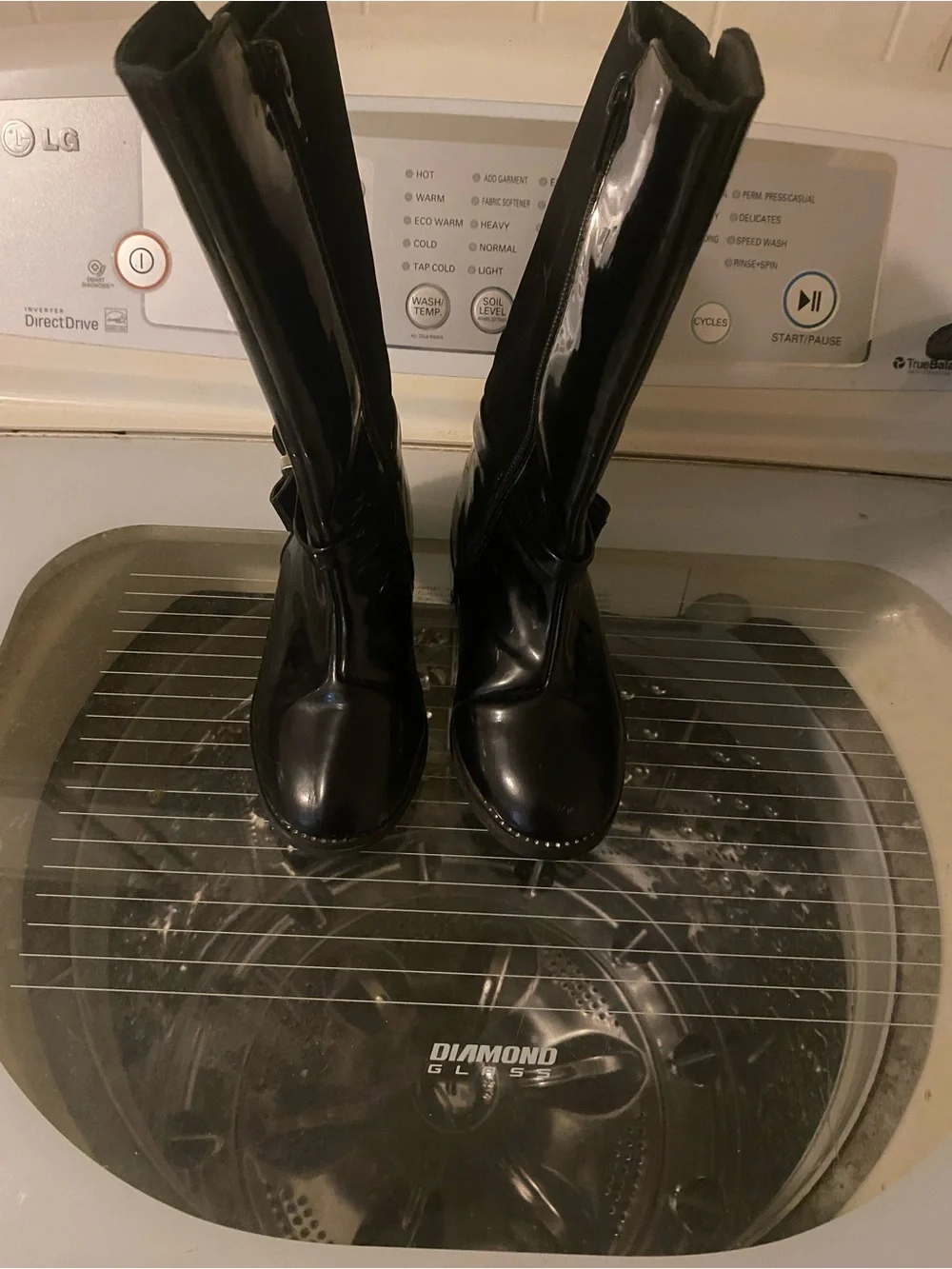 Black Patent Leather Ankle Boots - Stylish Women's Boot